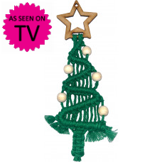 Large Macrame Tree Kit With Wooden Beads - Makes 4